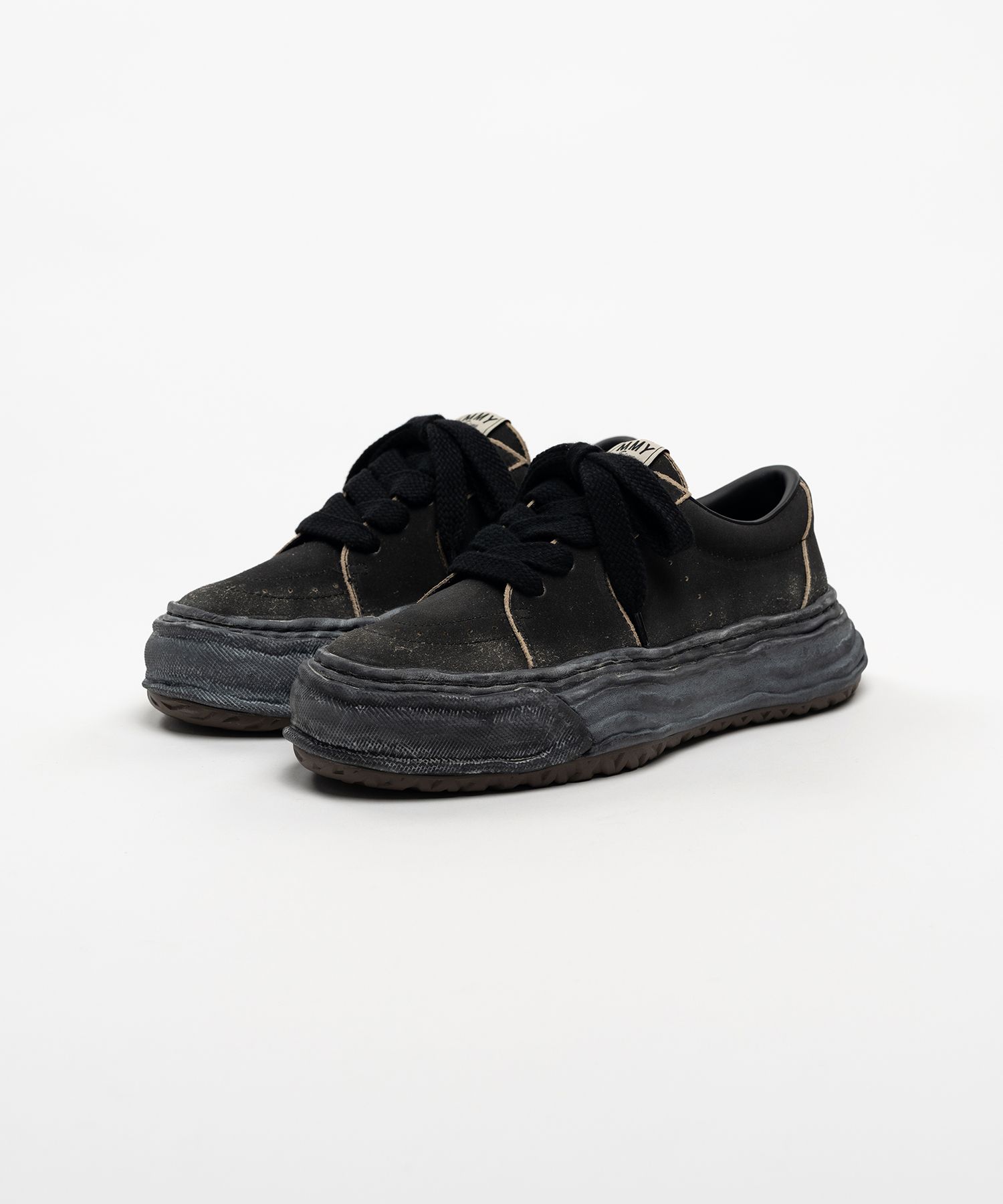 "ERIC" OG Sole Overdyed Suede Low-top Sneakers