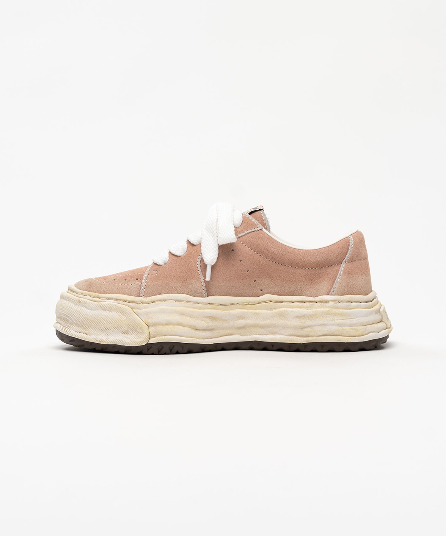 "ERIC" OG Sole Overdyed Suede Low-top Sneakers