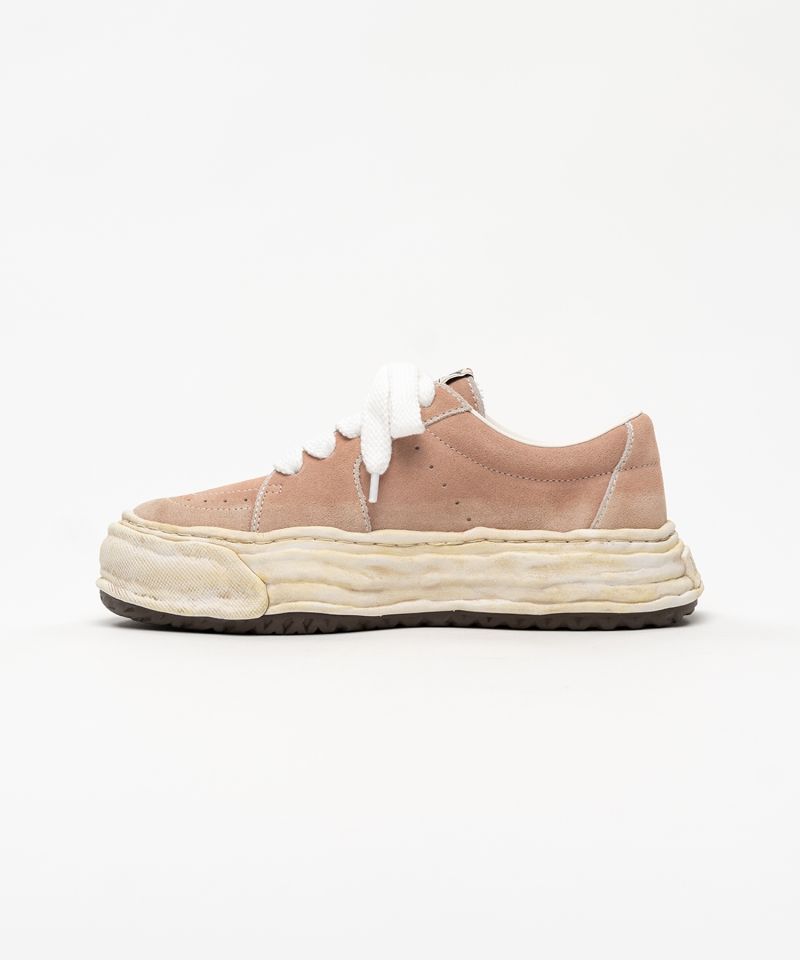 "ERIC" OG Sole Overdyed Suede Low-top Sneakers