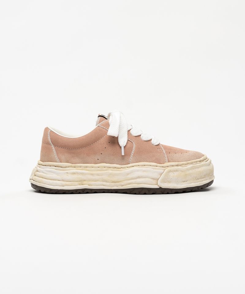 "ERIC" OG Sole Overdyed Suede Low-top Sneakers