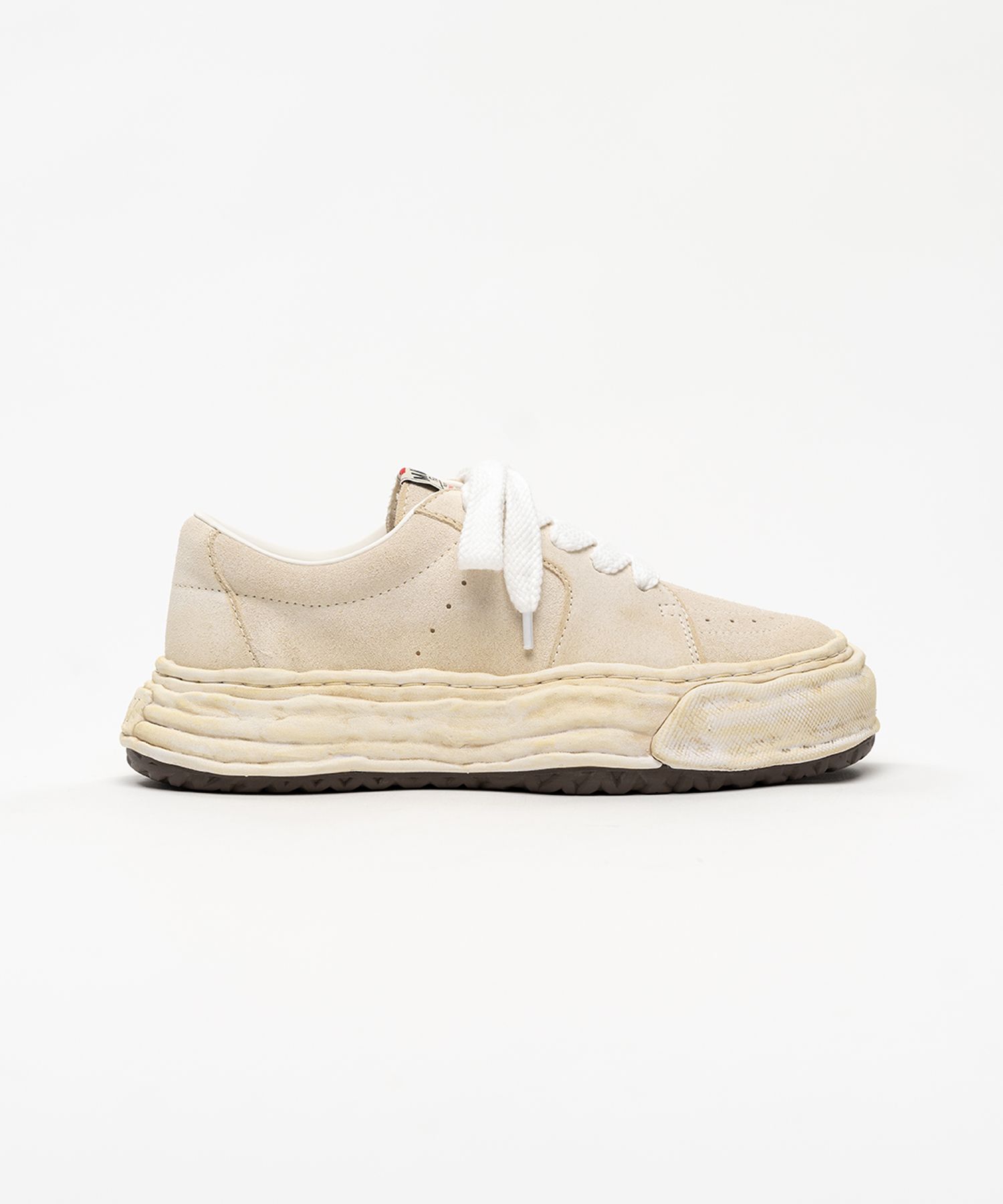 "ERIC" OG Sole Overdyed Suede Low-top Sneakers