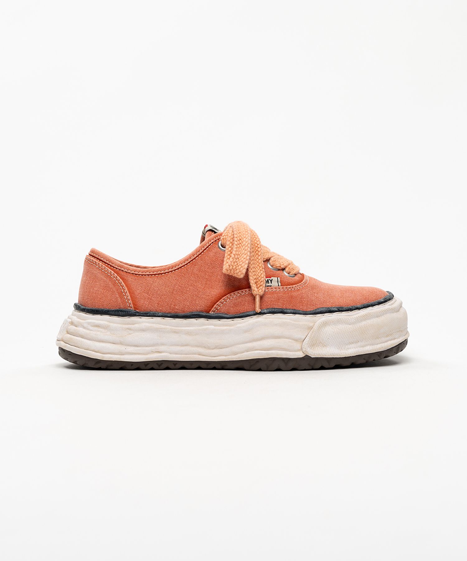 "BAKER 26" OG Sole Bleached Canvas Low-top Sneakers