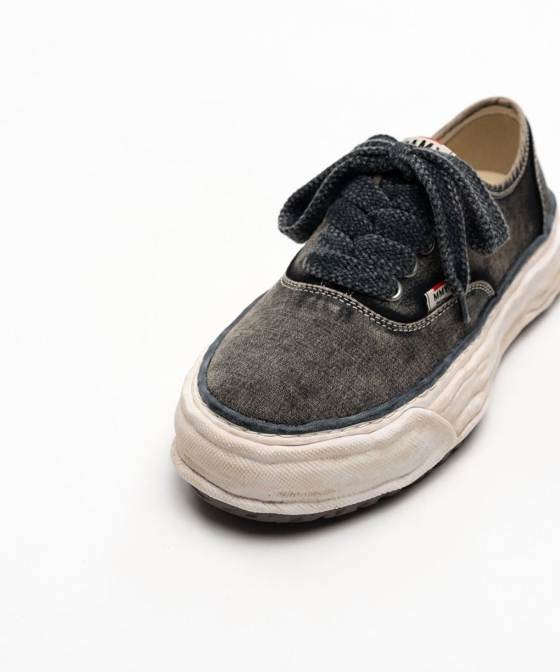 "BAKER 26" OG Sole Bleached Canvas Low-top Sneakers