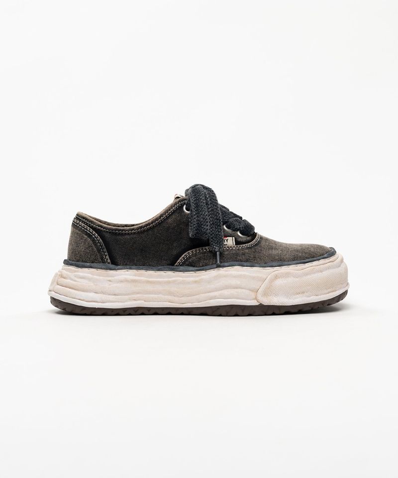 "BAKER 26" OG Sole Bleached Canvas Low-top Sneakers