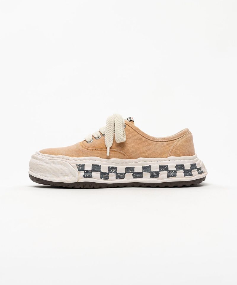 "BAKER 26" OG Graffiti Check Sole Canvas Low-top Sneakers