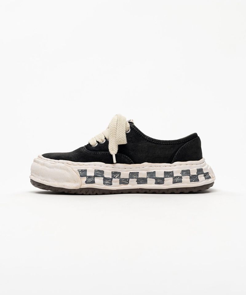 "BAKER 26" OG Graffiti Check Sole Canvas Low-top Sneakers