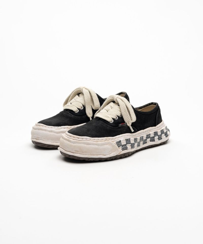 "BAKER 26" OG Graffiti Check Sole Canvas Low-top Sneakers