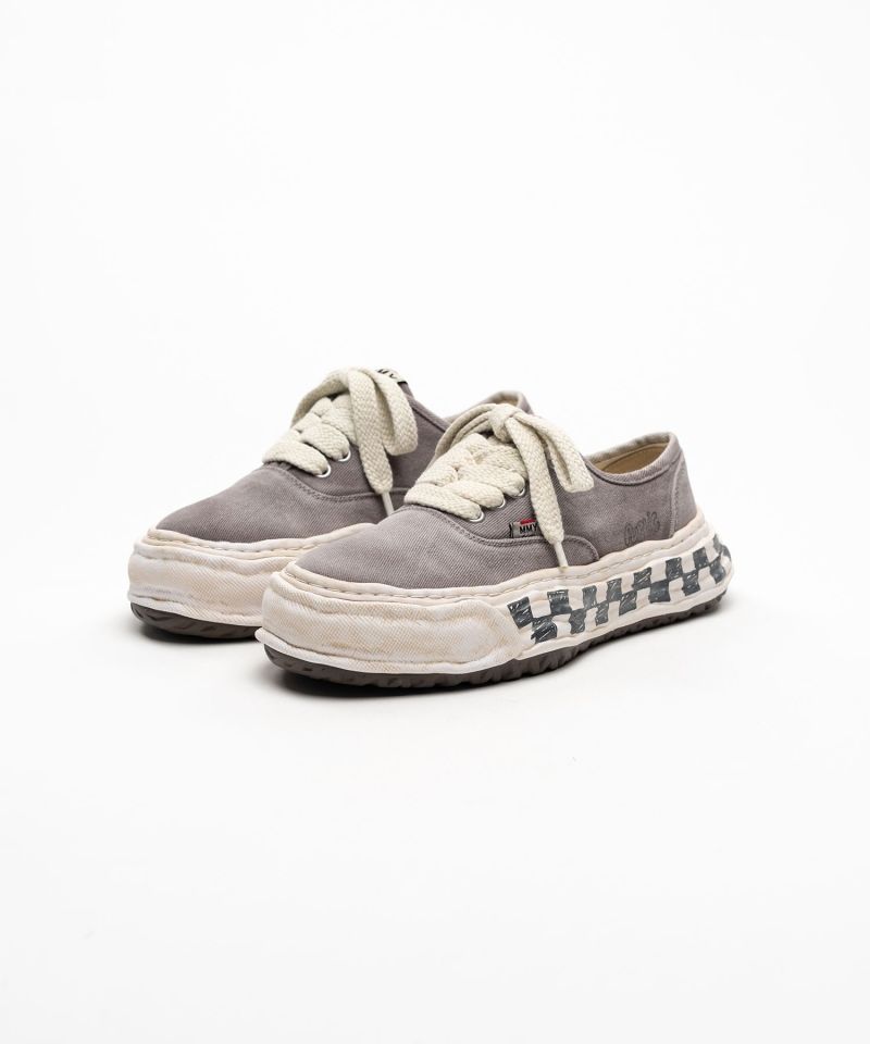 "BAKER 26" OG Graffiti Check Sole Canvas Low-top Sneakers
