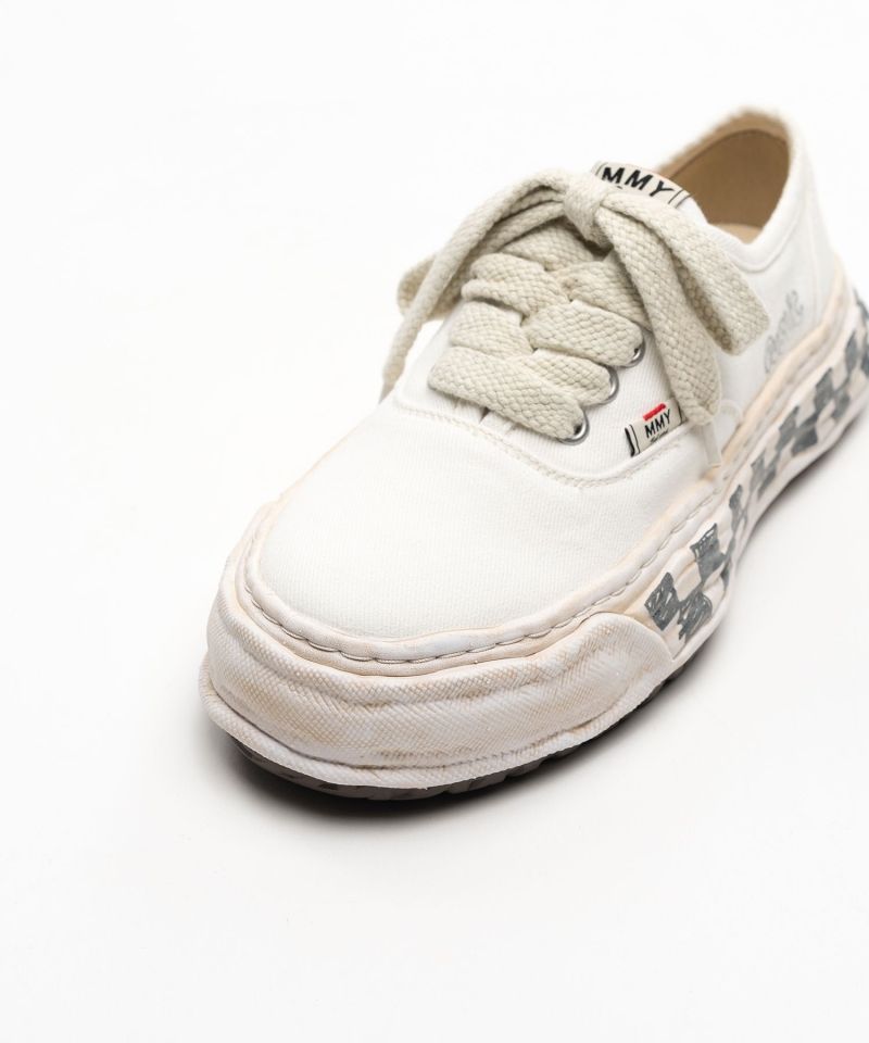 "BAKER 26" OG Graffiti Check Sole Canvas Low-top Sneakers
