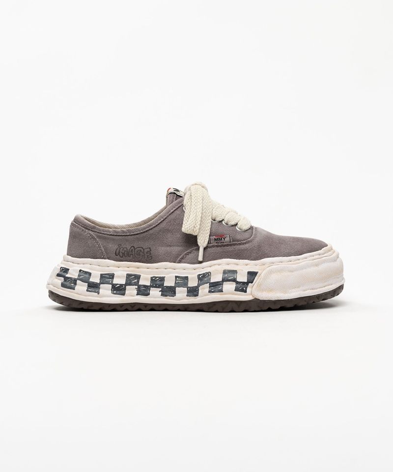 "BAKER 26" OG Graffiti Check Sole Canvas Low-top Sneakers
