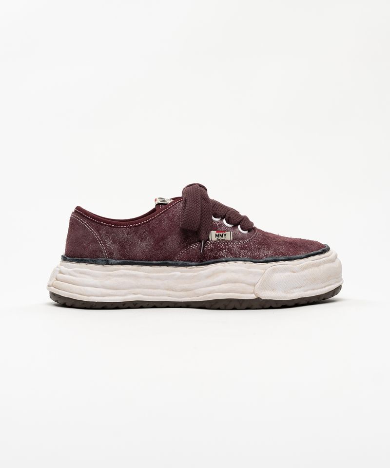 "BAKER 26" OG Sole Glittery Suede Low-top Sneakers