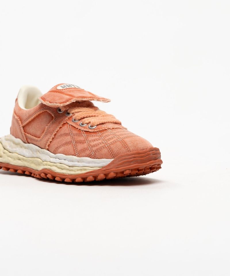 "SCOTT" OG Sole Bleached Canvas Low-top Sneakers