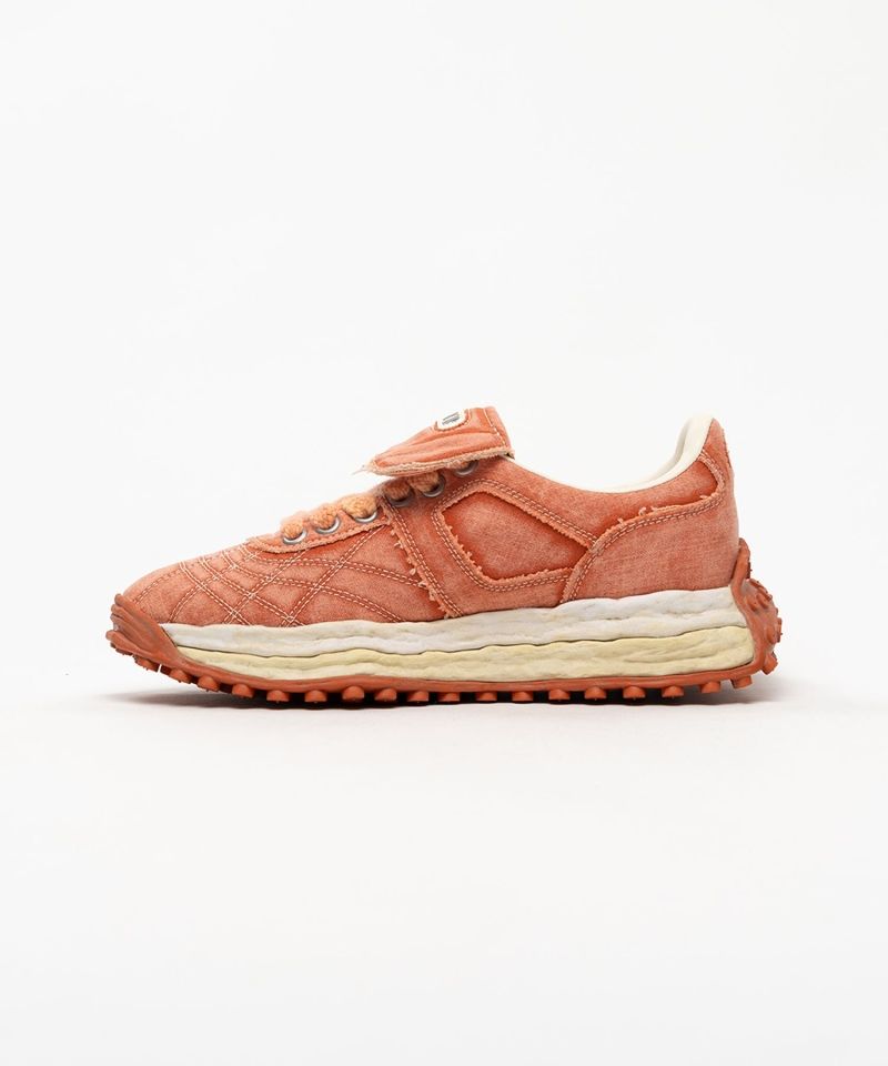 "SCOTT" OG Sole Bleached Canvas Low-top Sneakers