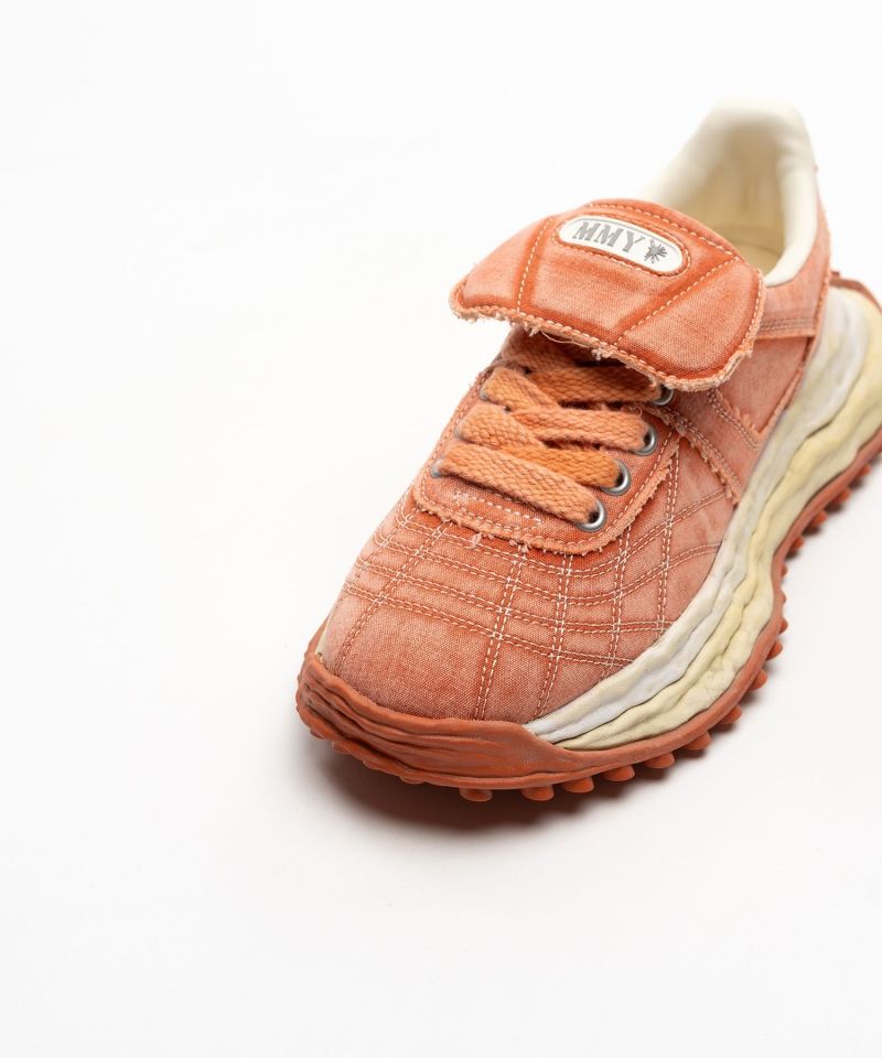 "SCOTT" OG Sole Bleached Canvas Low-top Sneakers