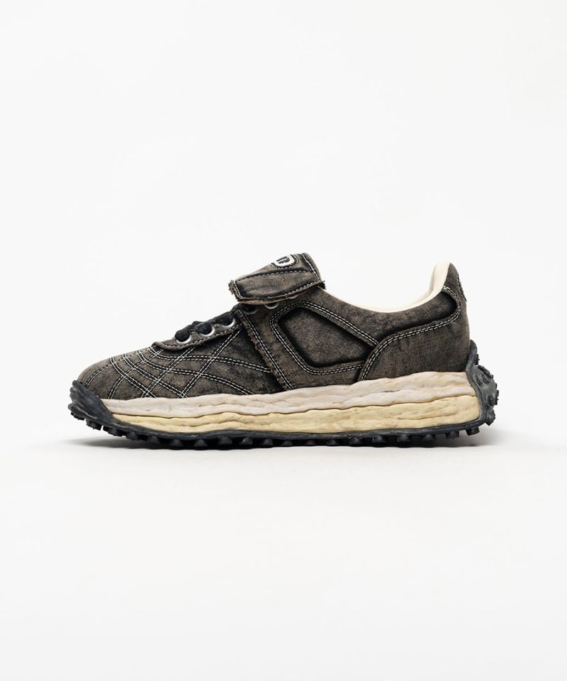 "SCOTT" OG Sole Bleached Canvas Low-top Sneakers