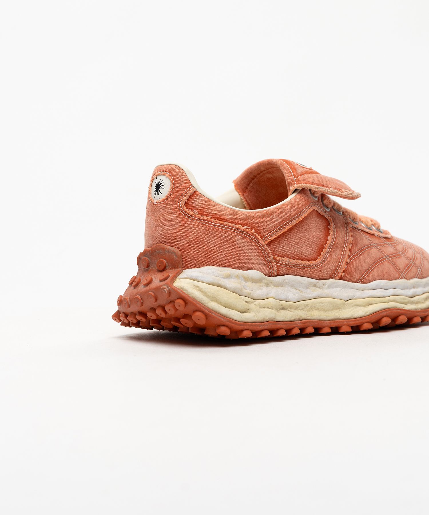 "SCOTT" OG Sole Bleached Canvas Low-top Sneakers