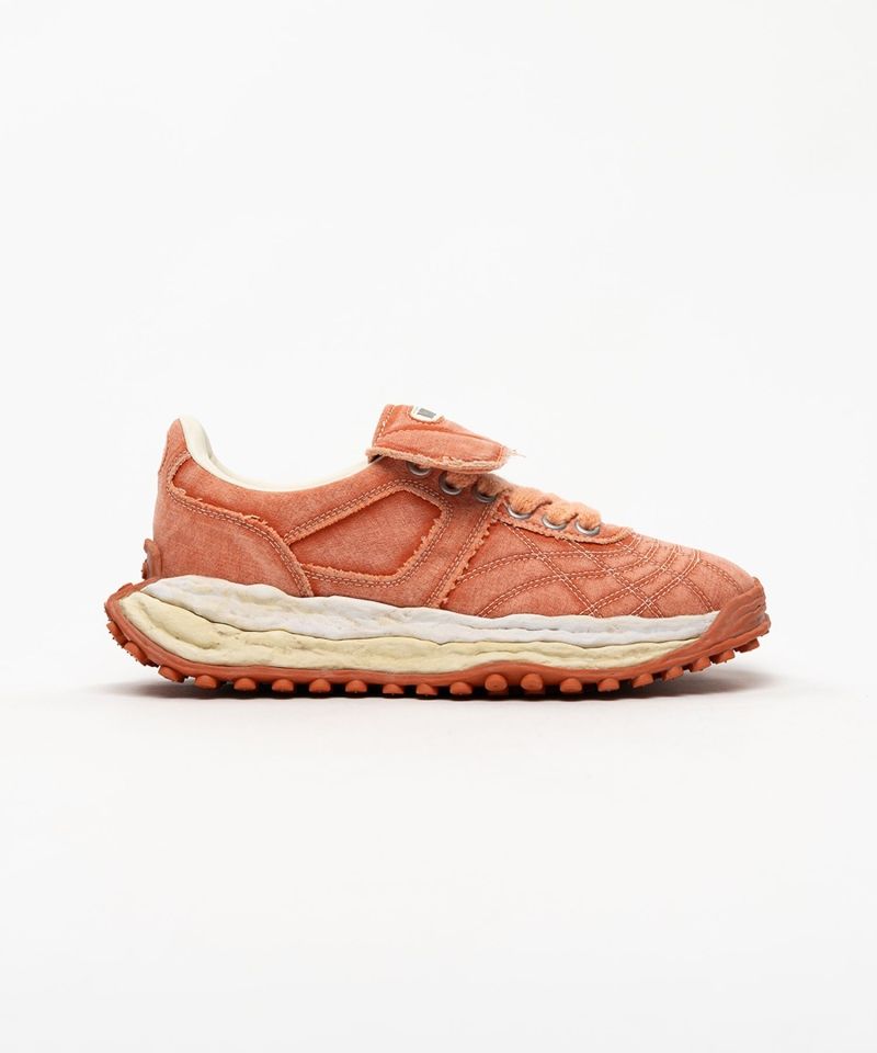 "SCOTT" OG Sole Bleached Canvas Low-top Sneakers