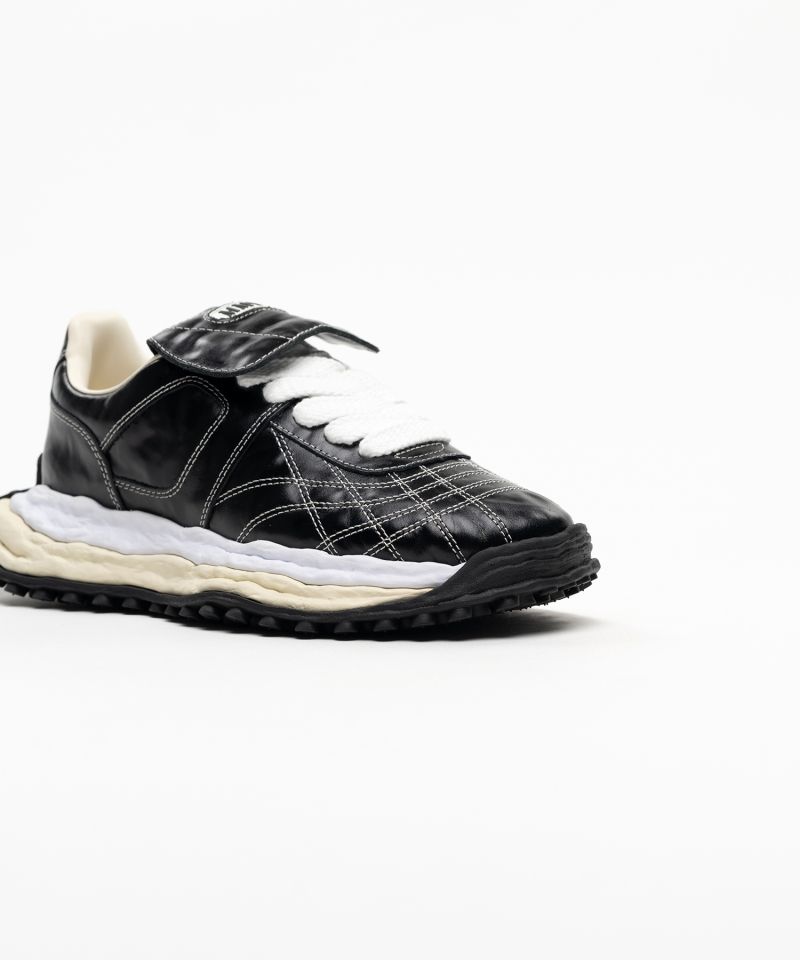 "SCOTT" OG Sole  Wrinkled Leather Low-top Sneakers