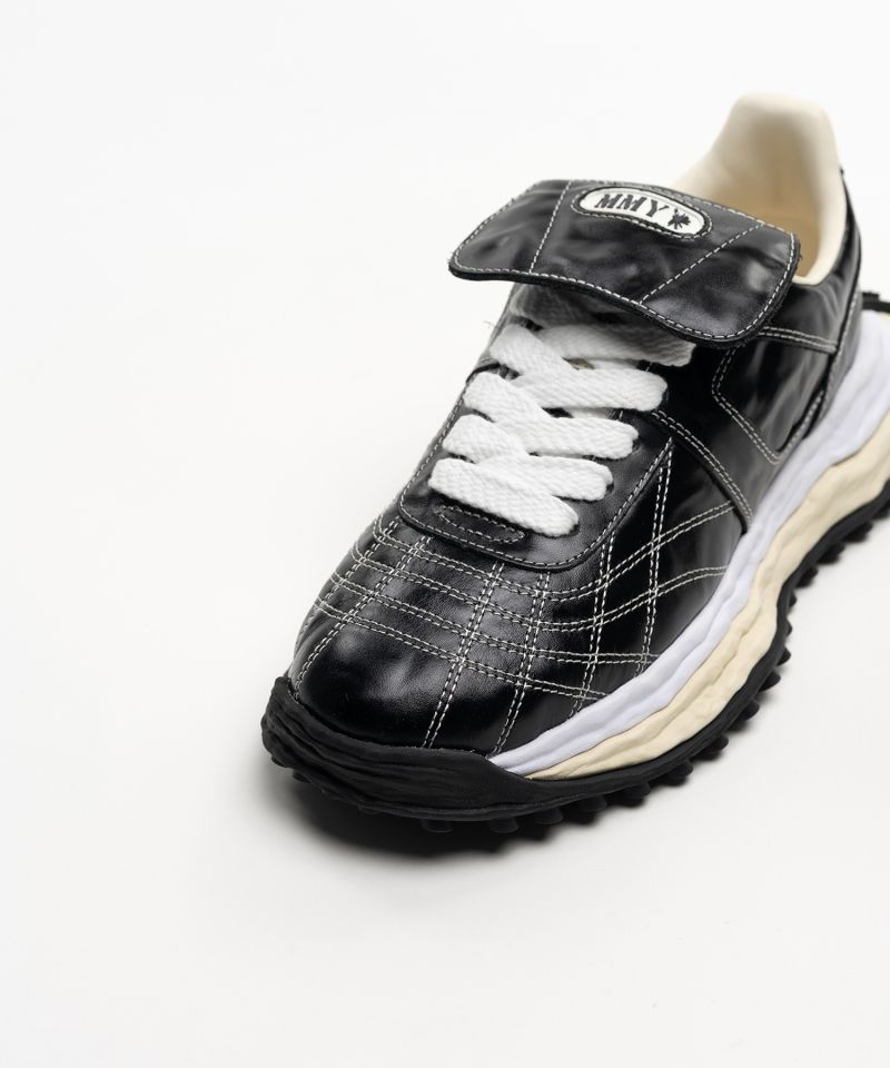 "SCOTT" OG Sole  Wrinkled Leather Low-top Sneakers