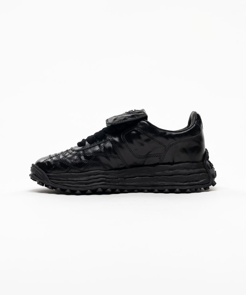 "SCOTT" OG Sole  Wrinkled Leather Low-top Sneakers