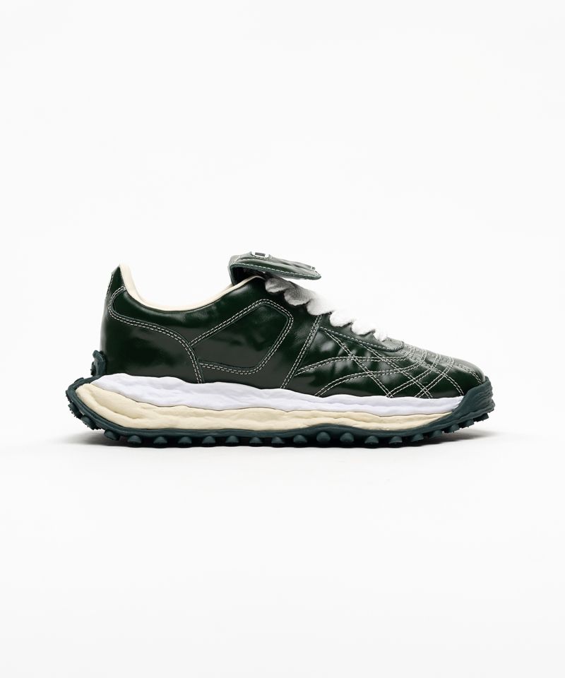 "SCOTT" OG Sole  Wrinkled Leather Low-top Sneakers