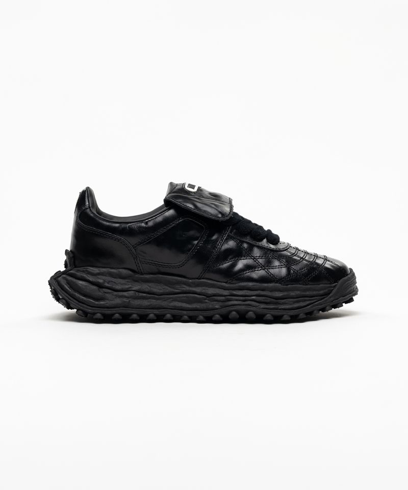 "SCOTT" OG Sole  Wrinkled Leather Low-top Sneakers
