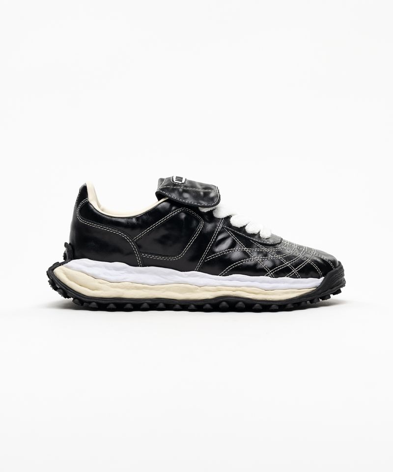 "SCOTT" OG Sole  Wrinkled Leather Low-top Sneakers