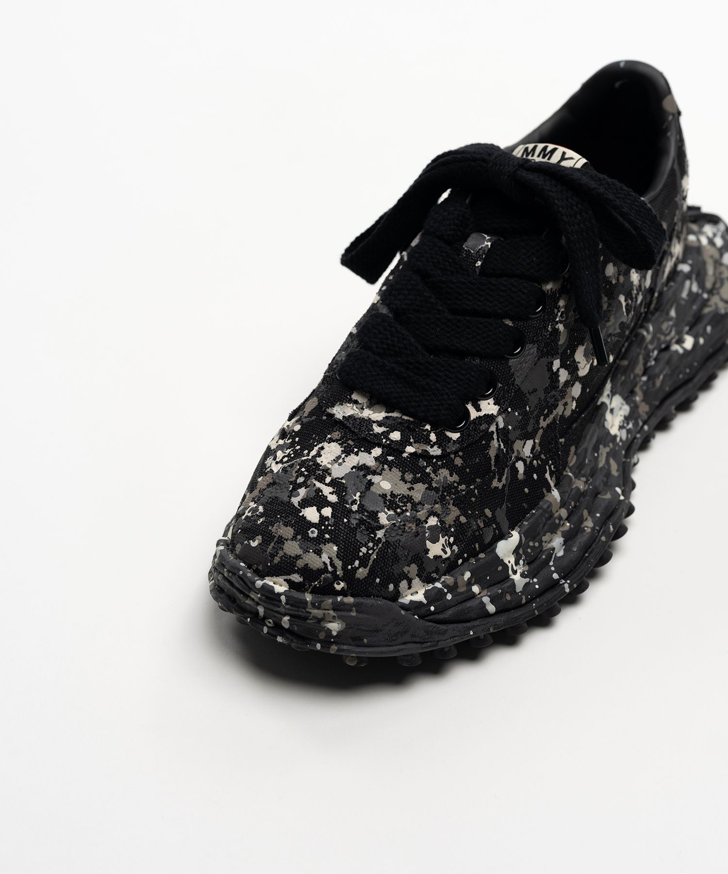 "LARRY"OG Sole Sputtering Paint Canvas Low-top Sneakers