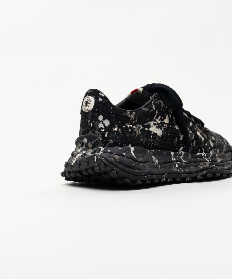 "LARRY"OG Sole Sputtering Paint Canvas Low-top Sneakers