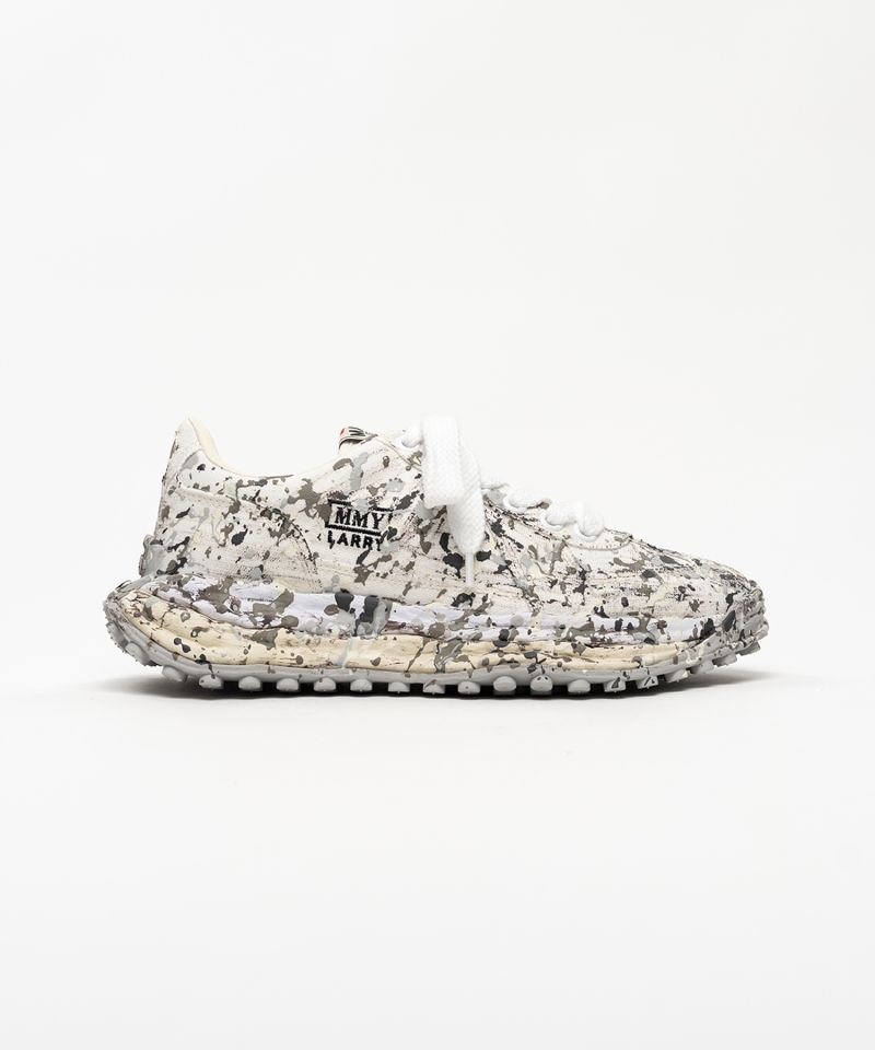 "LARRY"OG Sole Sputtering Paint Canvas Low-top Sneakers