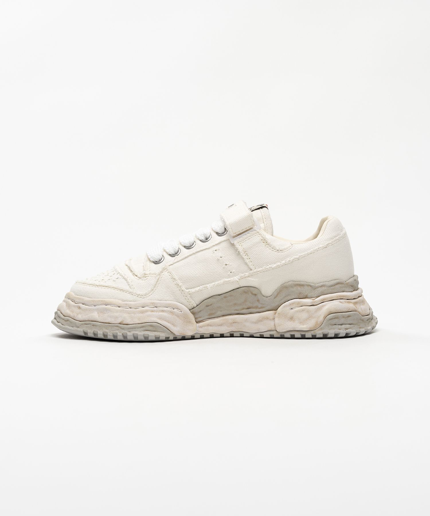 "KEITH" OG Sole Brushed Twill Low-top Sneakers