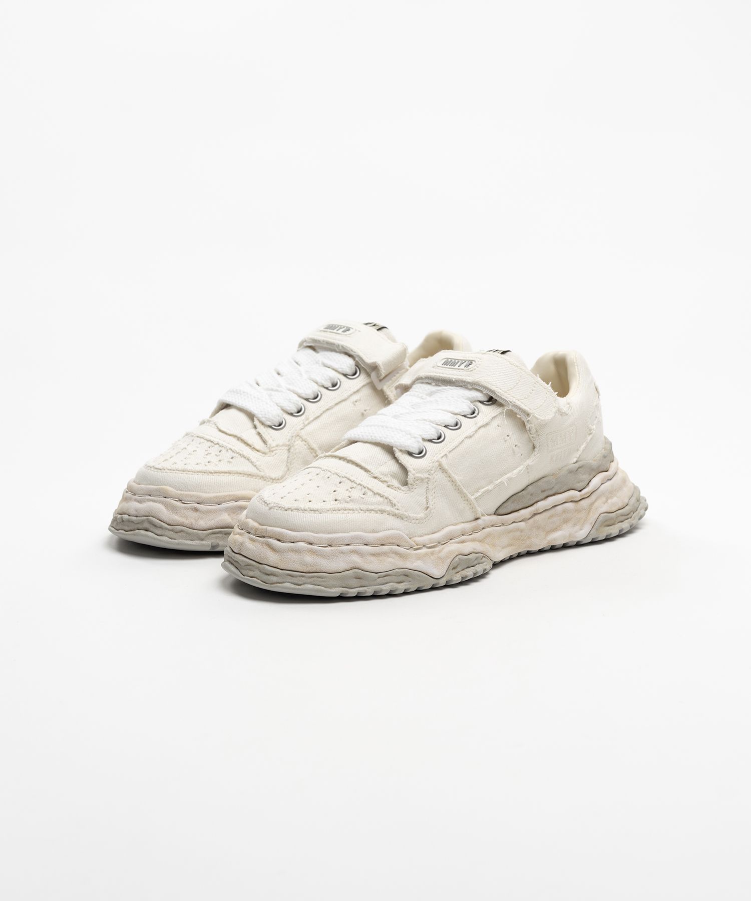 "KEITH" OG Sole Brushed Twill Low-top Sneakers