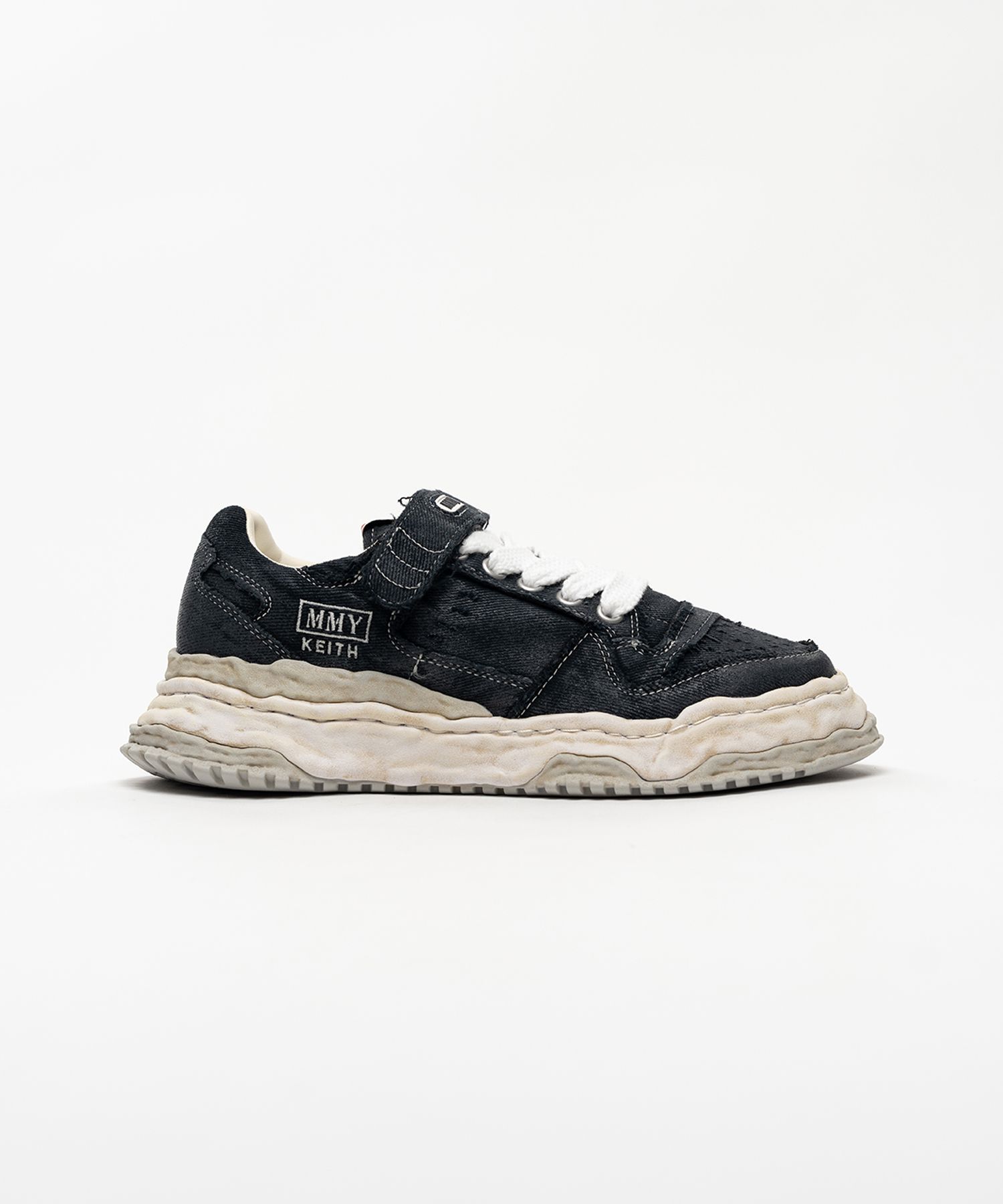 "KEITH" OG Sole Brushed Twill Low-top Sneakers