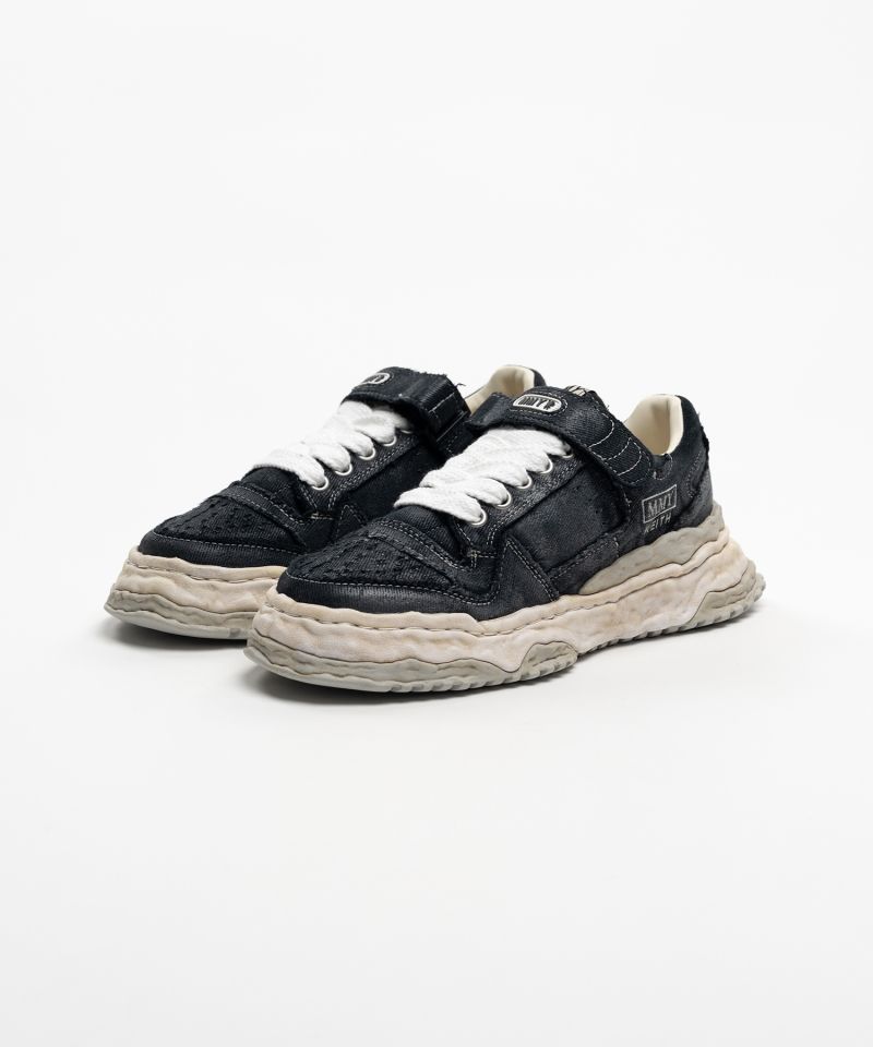 "KEITH" OG Sole Brushed Twill Low-top Sneakers