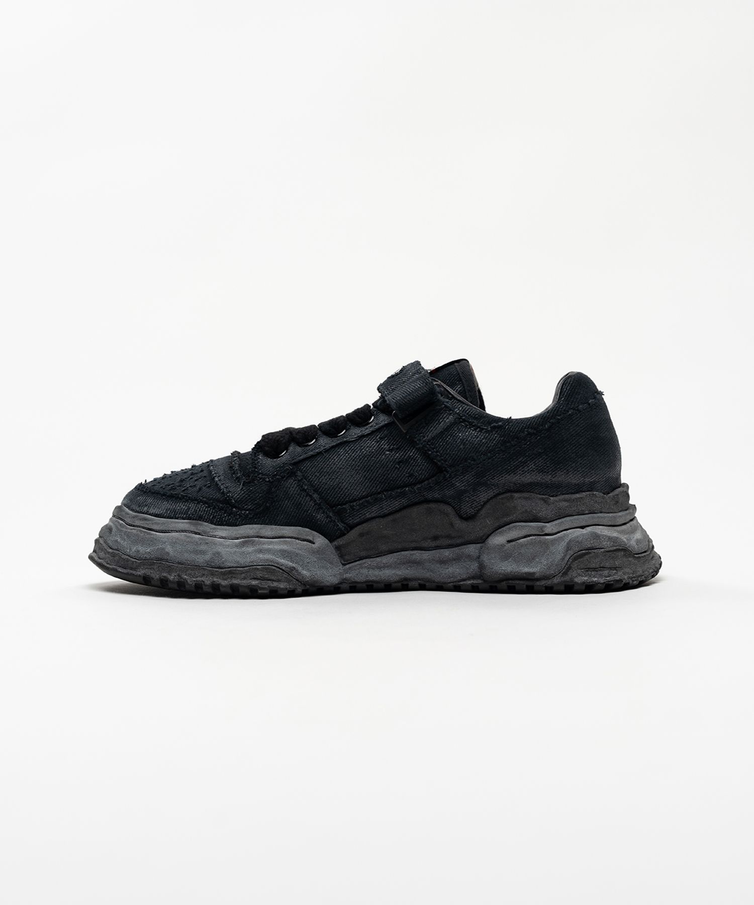 "KEITH" OG Sole Brushed Twill Low-top Sneakers