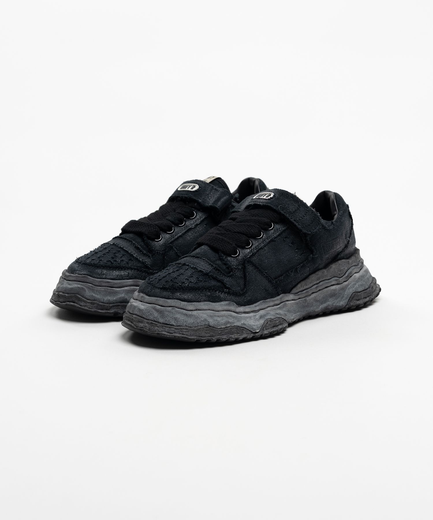 "KEITH" OG Sole Brushed Twill Low-top Sneakers