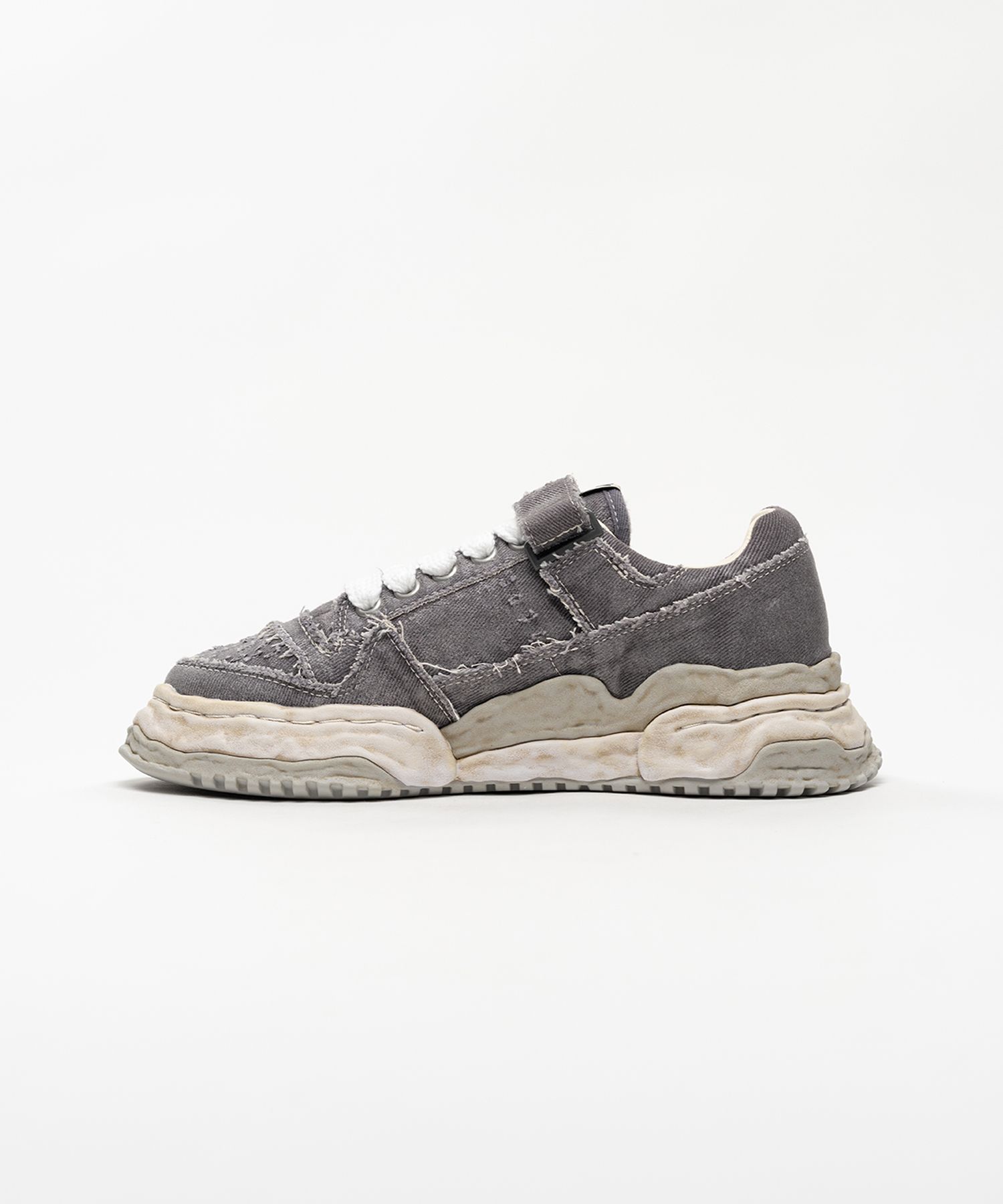 "KEITH" OG Sole Brushed Twill Low-top Sneakers