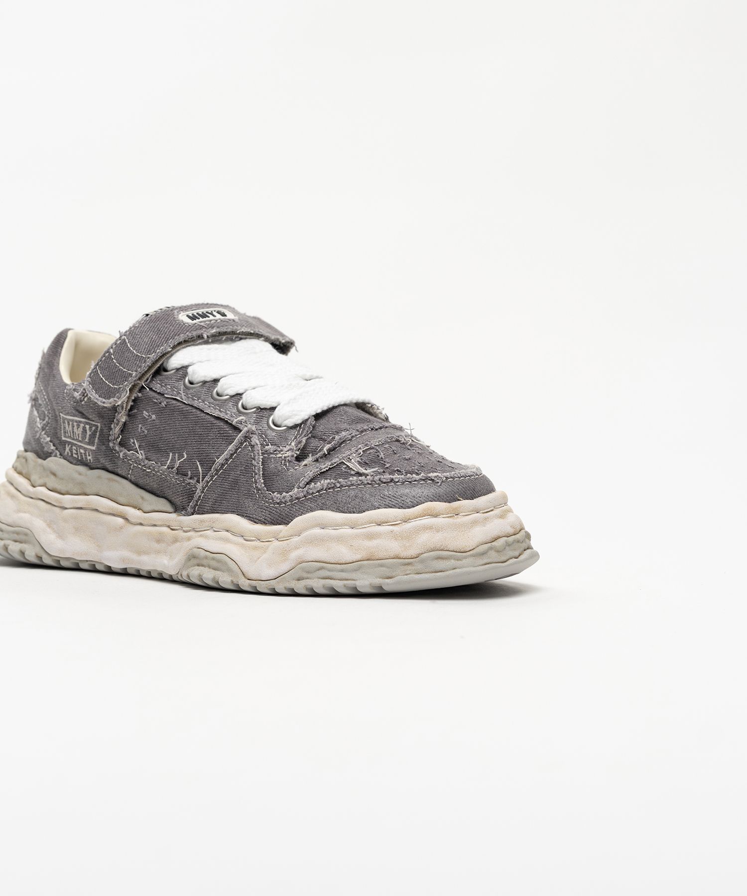 "KEITH" OG Sole Brushed Twill Low-top Sneakers