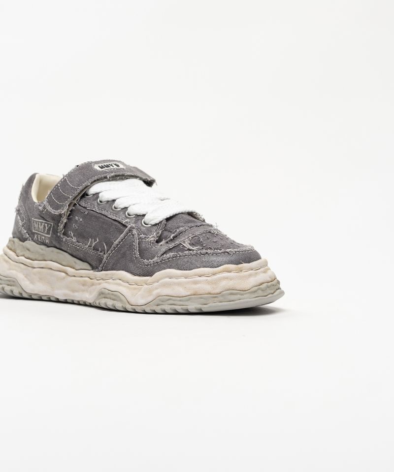 "KEITH" OG Sole Brushed Twill Low-top Sneakers