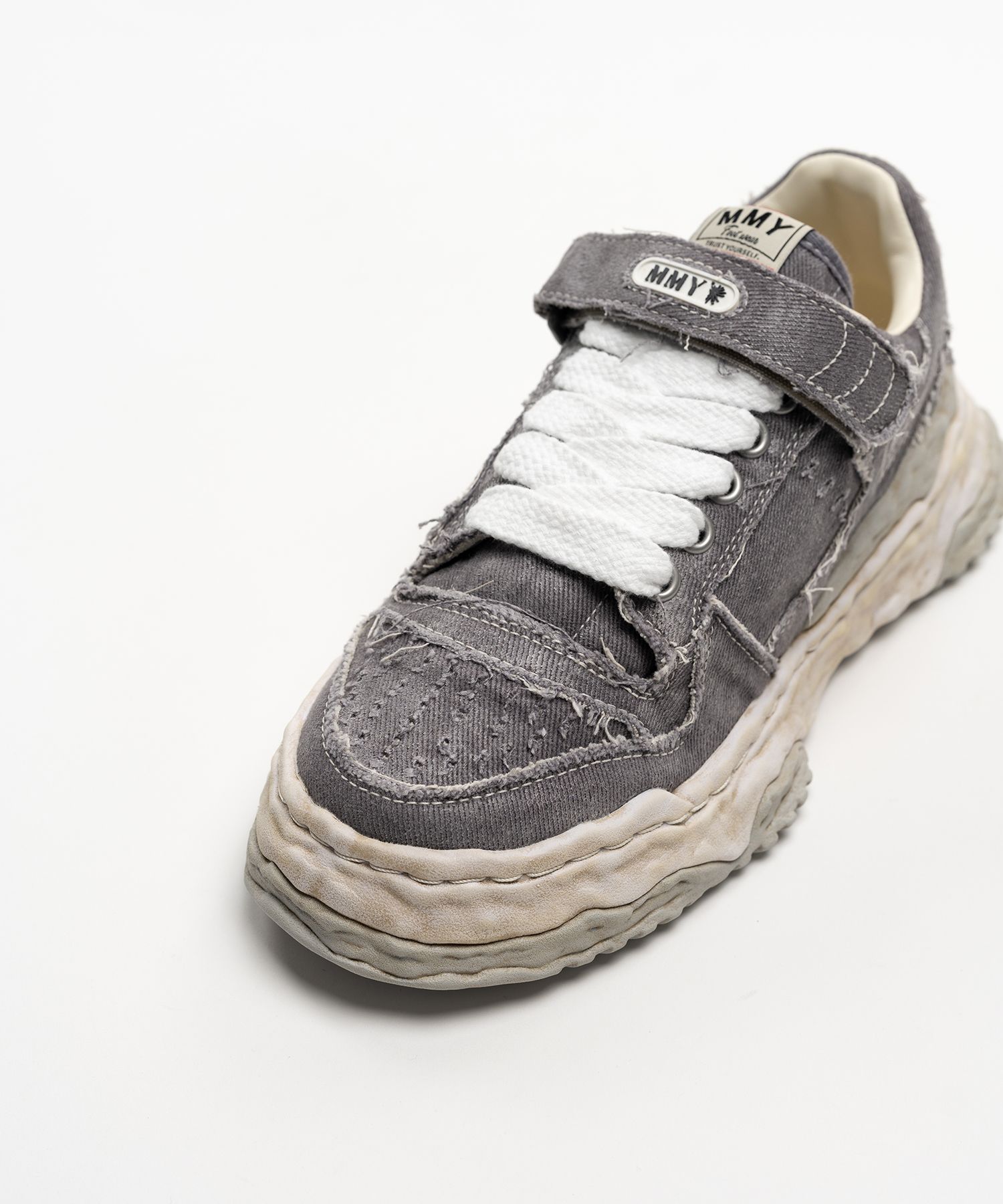 "KEITH" OG Sole Brushed Twill Low-top Sneakers