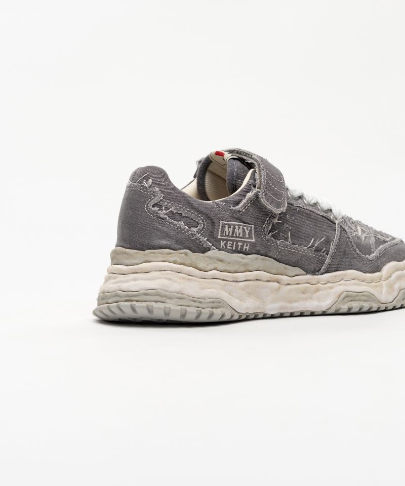 "KEITH" OG Sole Brushed Twill Low-top Sneakers