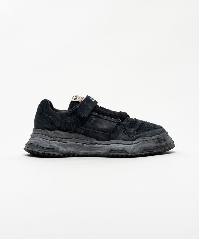 "KEITH" OG Sole Brushed Twill Low-top Sneakers