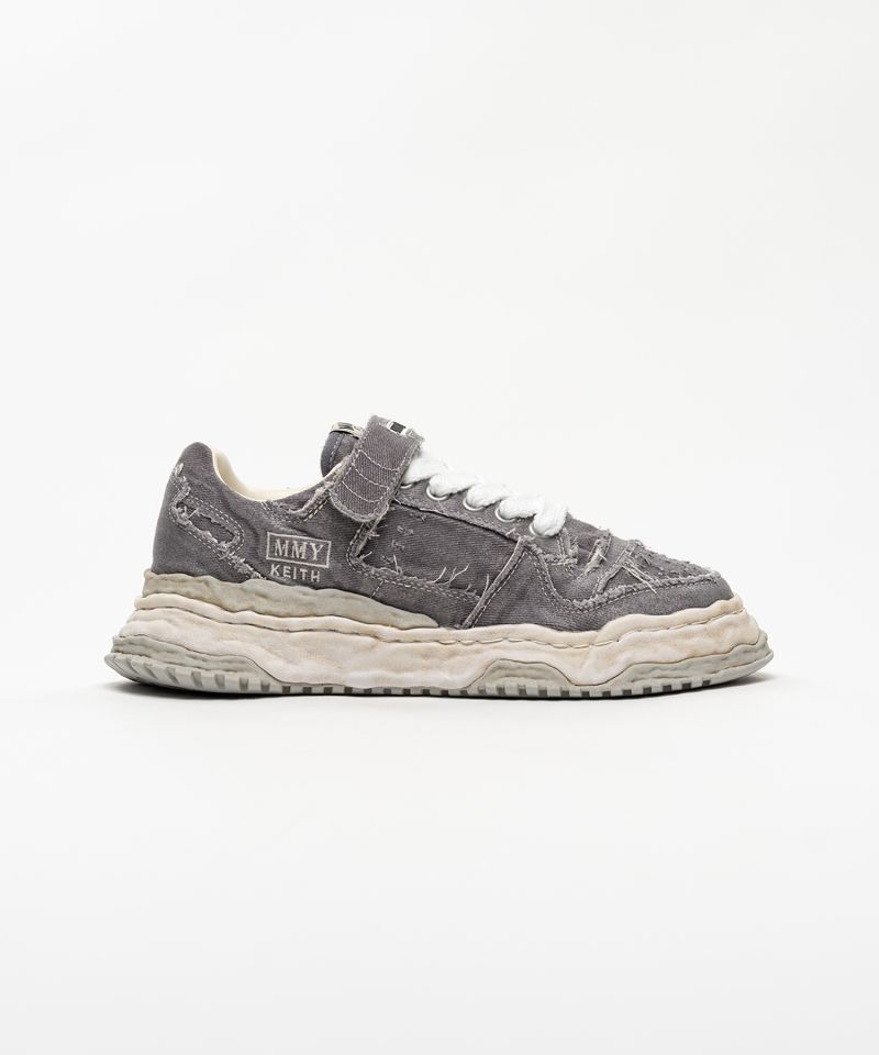 "KEITH" OG Sole Brushed Twill Low-top Sneakers