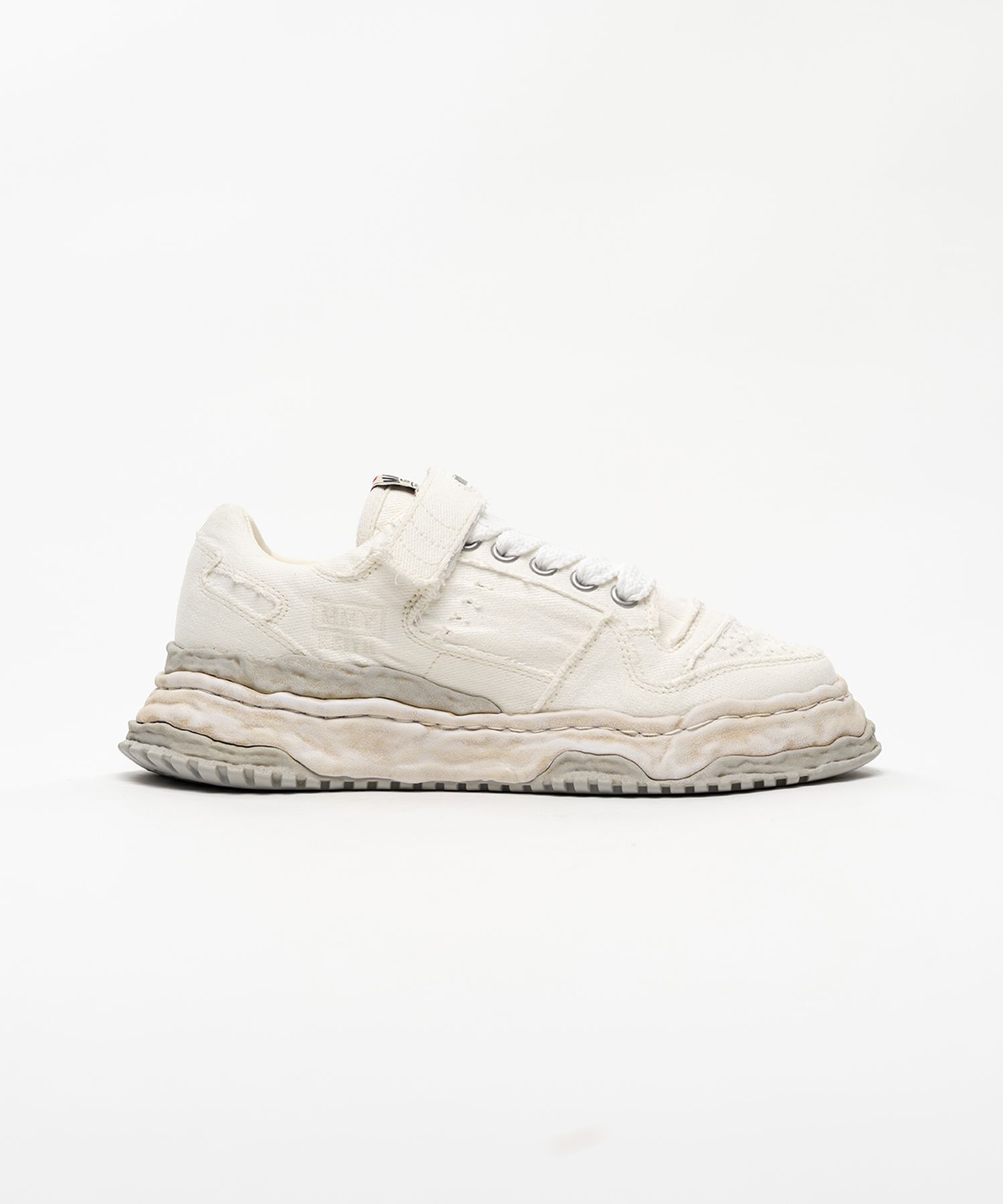 "KEITH" OG Sole Brushed Twill Low-top Sneakers