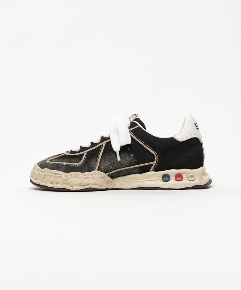 "HERBIE" OG Sole Overdyed Suede Low-top Sneakers