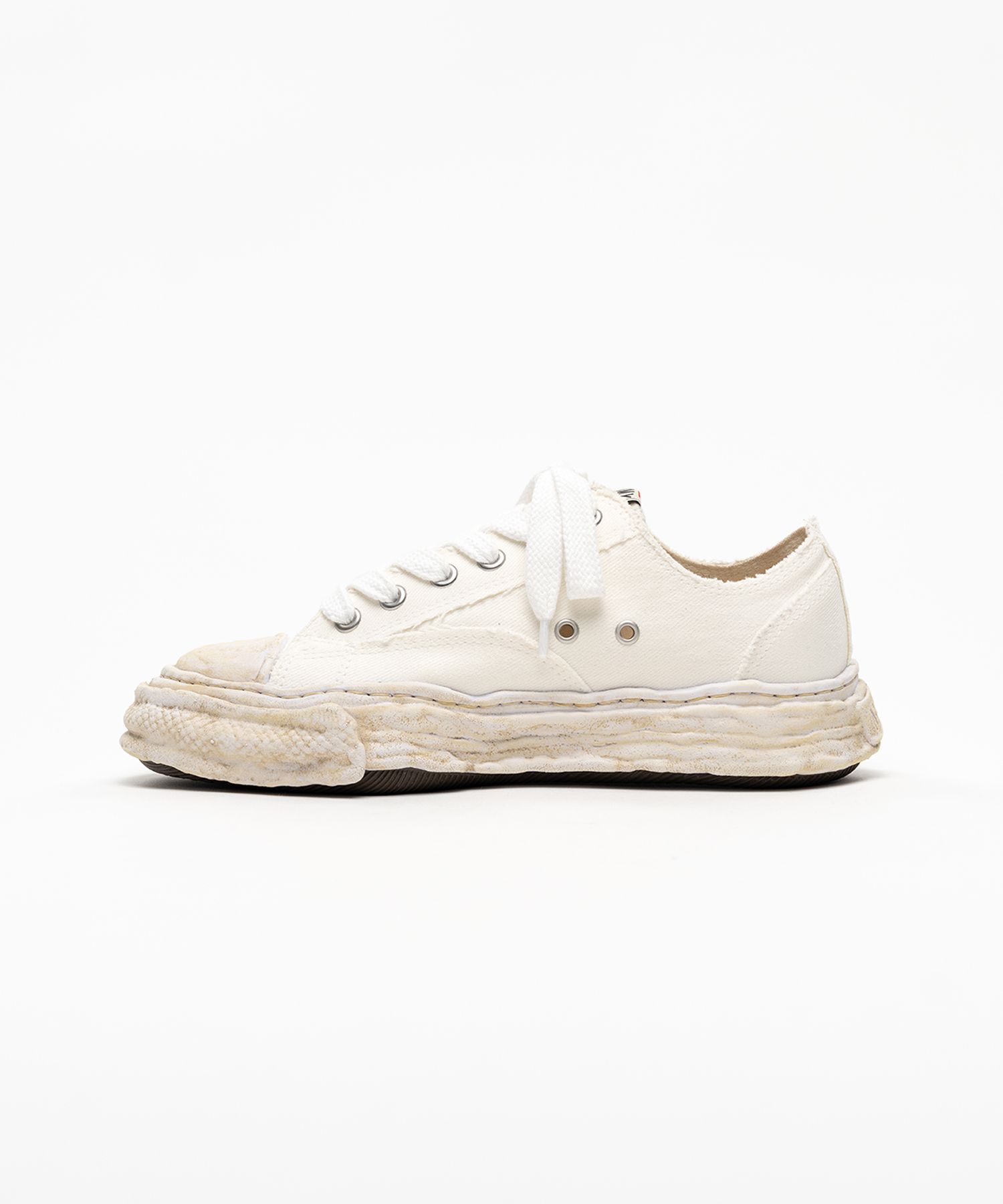 "PETERSON23" OG Sole Brushed Twill Low-top Sneakers