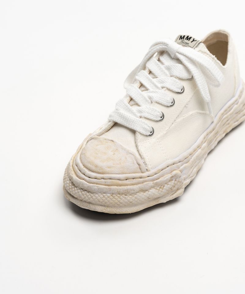 "PETERSON23" OG Sole Brushed Twill Low-top Sneakers