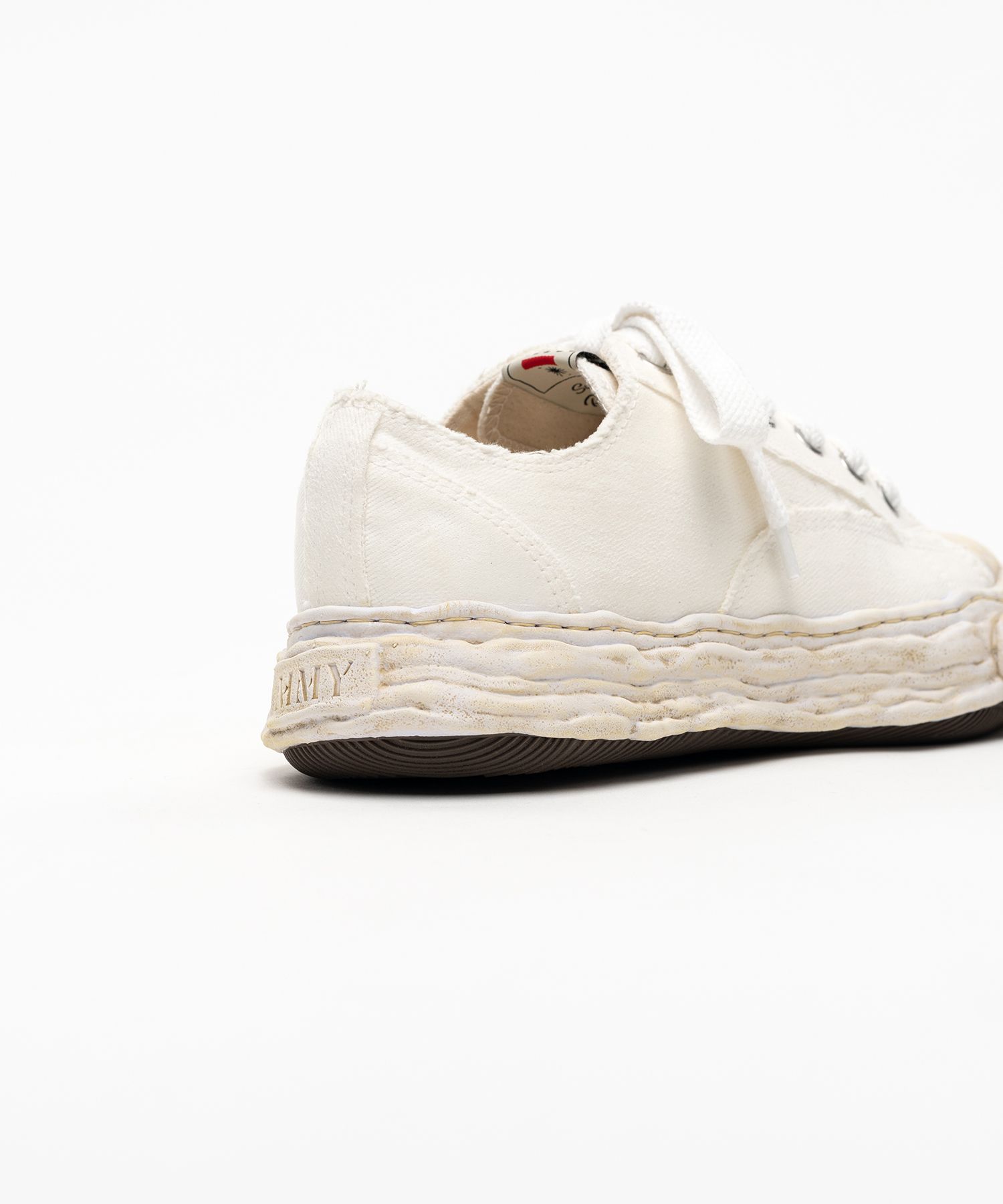 "PETERSON23" OG Sole Brushed Twill Low-top Sneakers