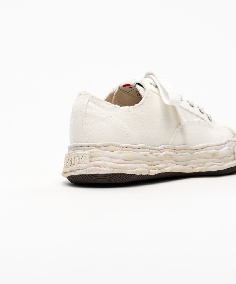 "PETERSON23" OG Sole Brushed Twill Low-top Sneakers