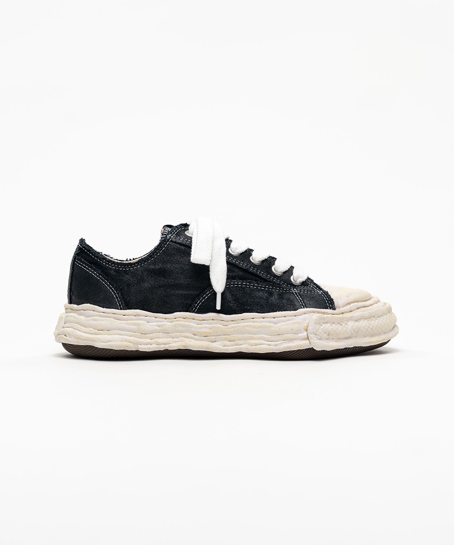 "PETERSON23" OG Sole Brushed Twill Low-top Sneakers